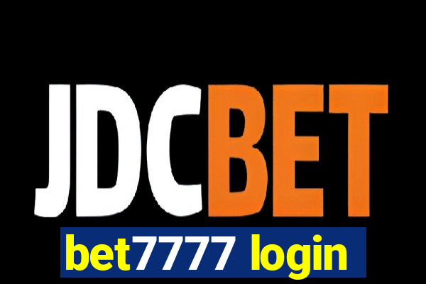 bet7777 login